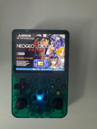 Consola Retro Portátil R36S Morada