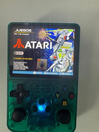 Consola Retro Portátil R36S Morada