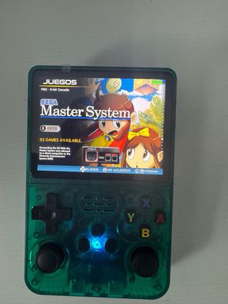 Consola Retro Portátil R36S Morada