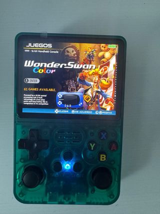 Consola Retro Portátil R36S Morada