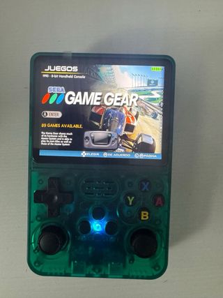 Consola Retro Portátil R36S Morada