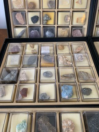 Collezione minerali e rocce