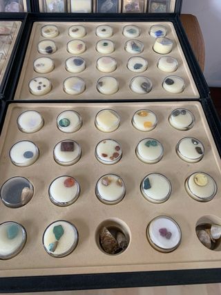 Collezione minerali e rocce