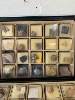 Collezione minerali e rocce