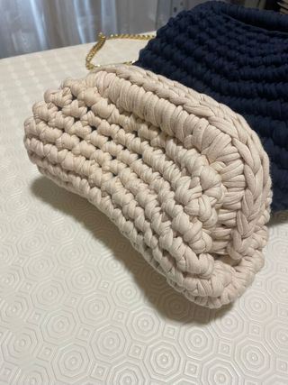 Borsa donna Clutch Bag beige