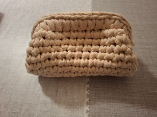Borsa donna Clutch Bag beige