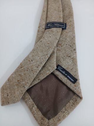 Cravatta Nino Salzano sartoriale beige