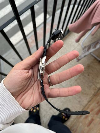 Casio Duro Reloj Sumergible Negro/Plata