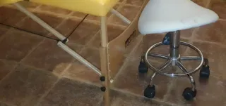 Camilla Plegable de Madera Ligera