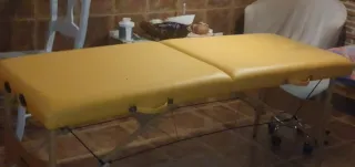 Camilla Plegable de Madera Ligera