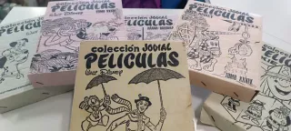 6 libros películas infantiles colección jovial.