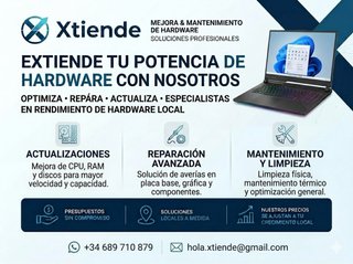 MEJORA & MANTENIMIENTO DE HARDWARE