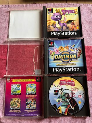 Lote Juegos PS1 y PS1 PAL ESPAÑA