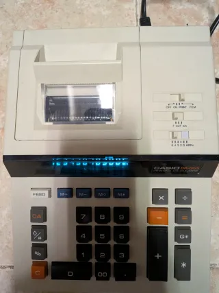 Calculadora Casio DR-120S Impresora