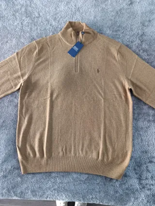 Jersey Polo Ralph Lauren Hombre T.XL Beige