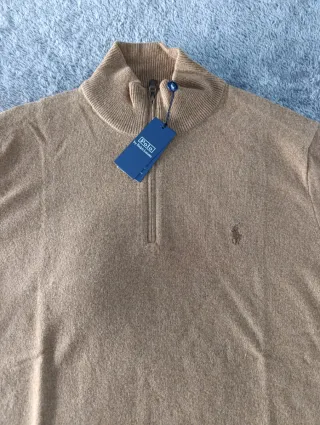 Jersey Polo Ralph Lauren Hombre T.XL Beige