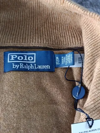 Jersey Polo Ralph Lauren Hombre T.XL Beige
