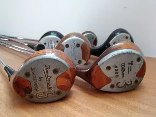 Palos antiguos de golf