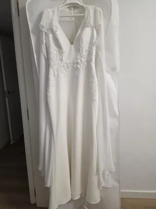 Vestido de Novia Rosa Clará Blanco