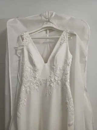 Vestido de Novia Rosa Clará Blanco
