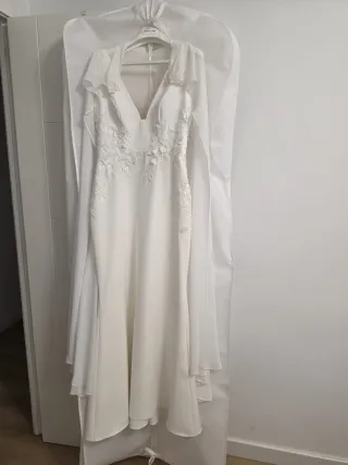 Vestido de Novia Rosa Clará Blanco
