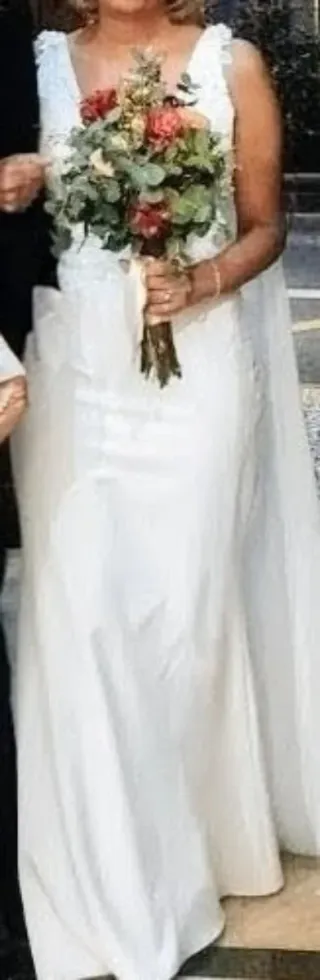 Vestido de Novia Rosa Clará Blanco