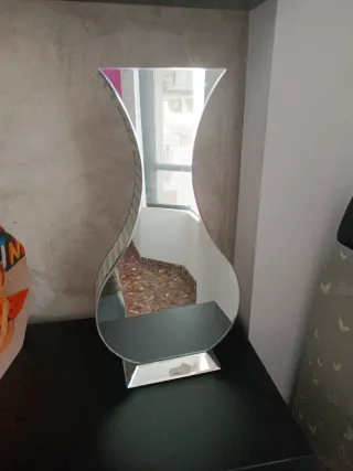 Jarrón Espejo Decorativo 59x29cm