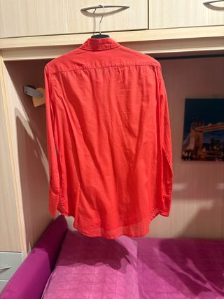 Camicia H&M donna a righe rossa taglia M