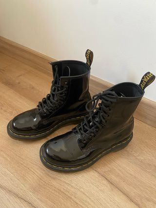 Botas Dr. Martens charol negras