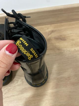 Botas Dr. Martens charol negras