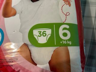 Pañales Carrefour My Baby Pants T6 (36 uds)