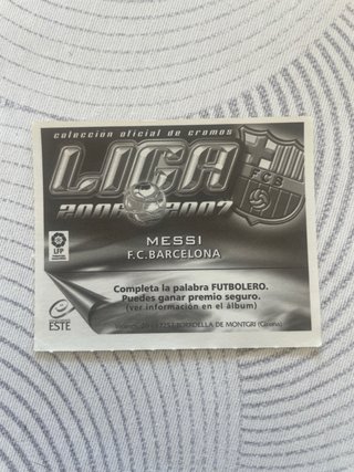 Cromo La Liga 2006-2007 Messi