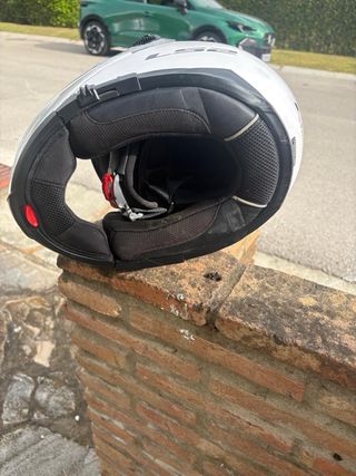 Casco Moto LS2 Blanco talla L(59-60)