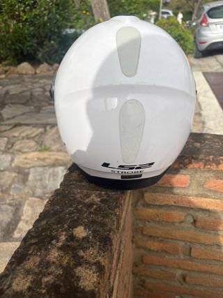 Casco Moto LS2 Blanco talla L(59-60)