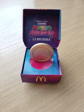 Moneda Estrella Luma McDonald's Super Mario Galaxy