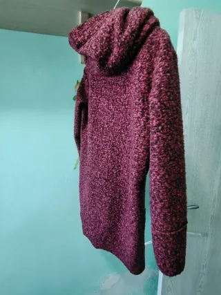 Cappotto donna LYBJD rosso taglia unica
