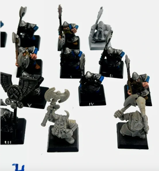Warhammer 16 Guerreros Clan Enanos