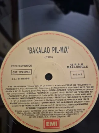Vinilo La Casa del Bakalao