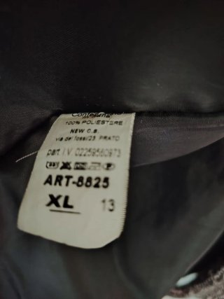 Cappotto grigio fantasia