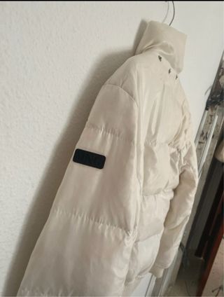 Chaqueta de nieve blanca