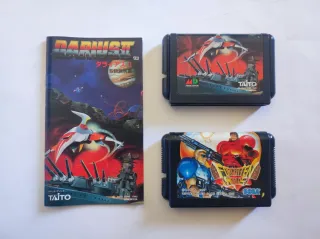 Darius II e Forgotten Worlds Sega MD ©1989/90