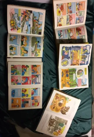 Lote 5 Tomos Antiguos Disney - Colección Jovial