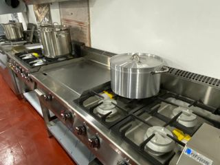 Friggitrice a gas Fry Top 80cm nuova