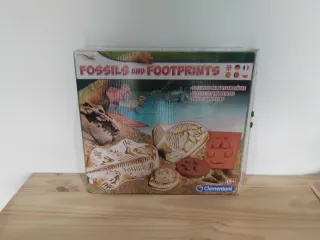 Kit Fósiles y Huellas Clementoni NUEVO