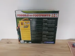 Kit Fósiles y Huellas Clementoni NUEVO