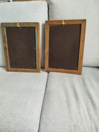 2 Óleos Franceses S. XIX, 43/32