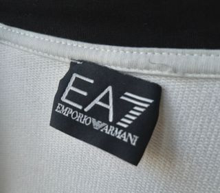 Felpa EA7 Emporio Armani Bianca