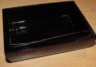 Par oriental cajas joyeros gato sello China Japón