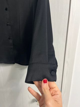 Camicia nera Primark taglia 42