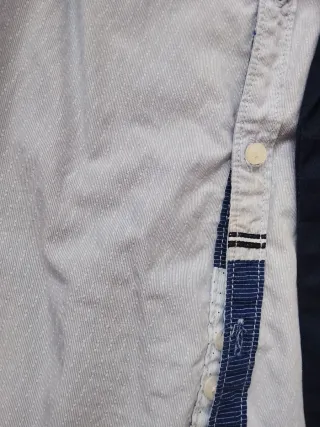Americana y camisa infantil azul